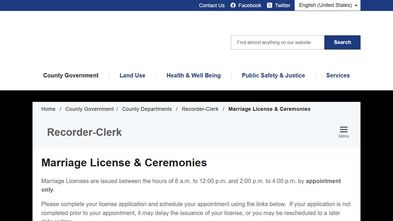 Marriage License & Ceremonies - El Dorado County